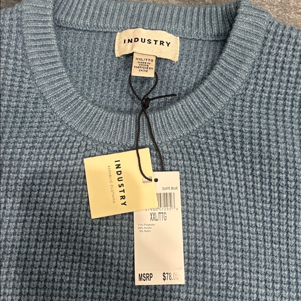 Unisex Blue Sweater